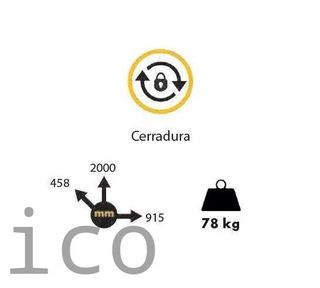 Armario Doble Puerta 2 Metros Alyco 192852