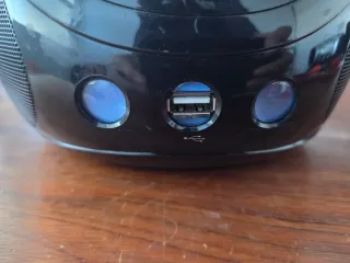 Radio CD MP3 USB Coby Negro