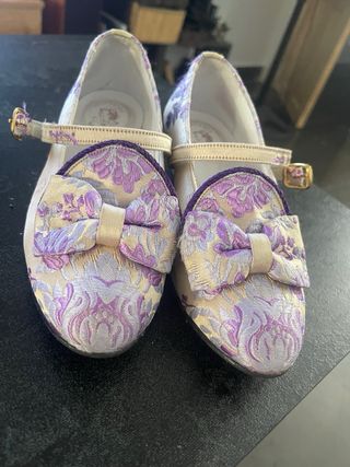 Vestido Fallera Malva 8-10 años