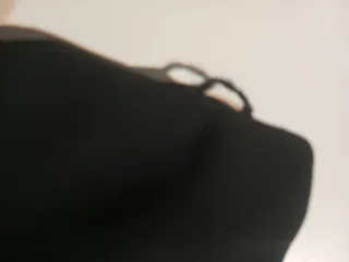 Falda larga negra Mango