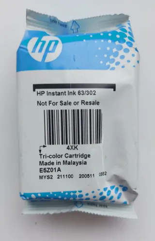 Cartucho HP 63/302 Tri-color