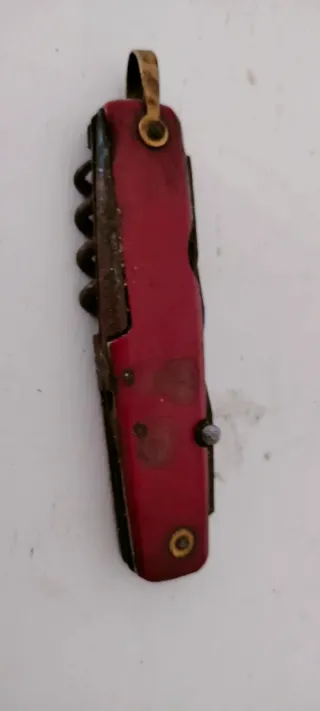 Coltellino multiuso vintage rosso