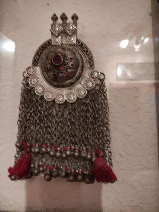 Colgante tribal Kuchi metal "Guillet"