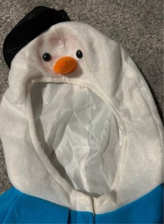 Disfraz Muñeco Nieve Bebé 0-1 Año