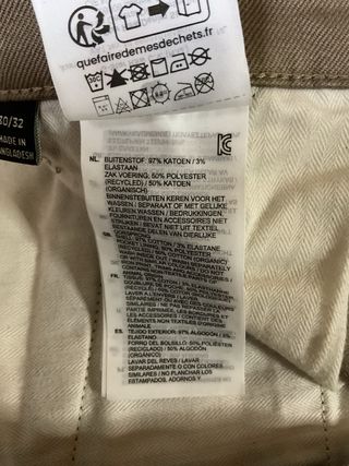 Pantalón chino hombre de G-Star Raw (W30/L32)