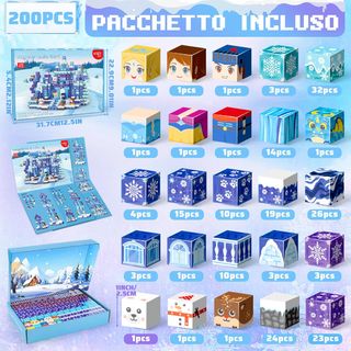 Costruzioni Magnetiche 200 Pezzi