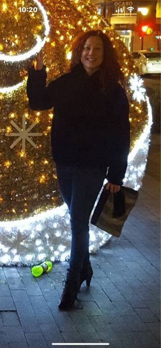 Abrigo Zara efecto visón talla S