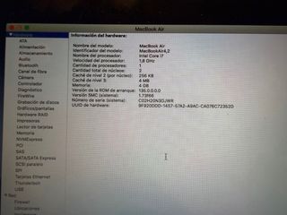 Apple MacBook Air Plata