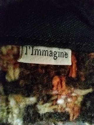 Borsa a spalla L'immagine Onlus lana