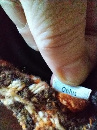 Borsa a spalla L'immagine Onlus lana