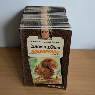 Cuadernos de campo Félix Rodríguez de la Fuente