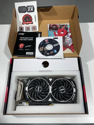 MSI Radeon RX 570 ARMOR 4GB OC Tarjeta Gráfica