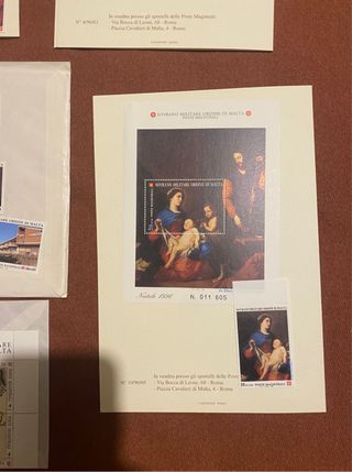 SMOM Francobolli Annata 1996 Completa