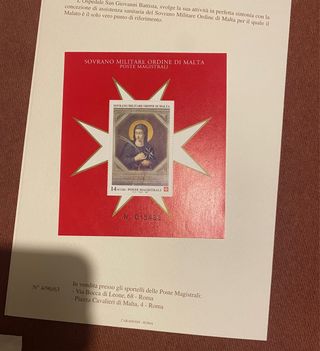 SMOM Francobolli Annata 1996 Completa