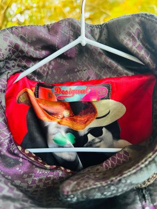 Abrigo Desigual Talla L 40 Patchwork .