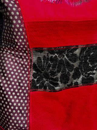 Abrigo Desigual Talla L 40 Patchwork .