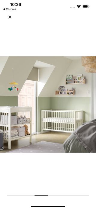 Cambiador Bebé blanco madera GULLIVER IKEA