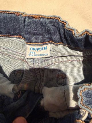 Vaqueros niña 2-3-4 años