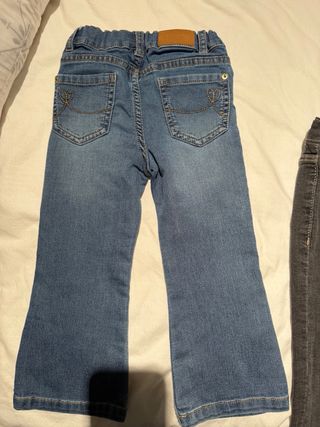 Vaqueros niña 2-3-4 años