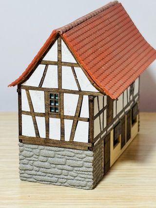 Establo/Granero N Escala 4x7x7cm