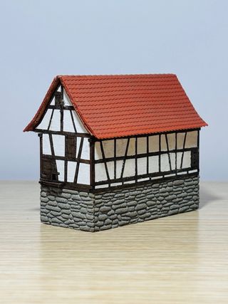 Establo/Granero N Escala 4x7x7cm