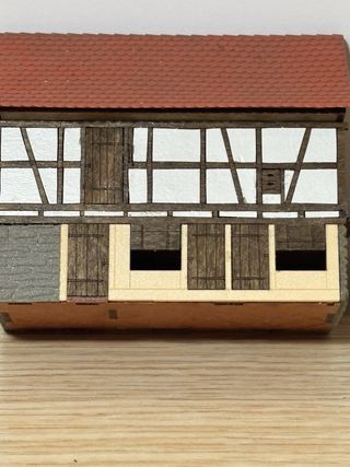 Establo/Granero N Escala 4x7x7cm