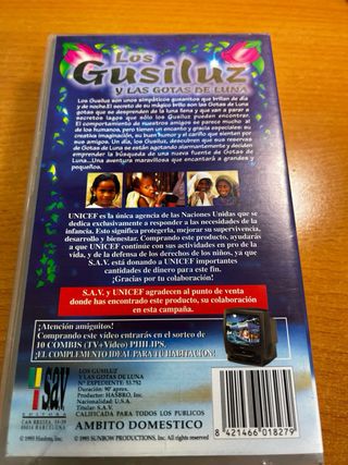 VHS Los Gusiluz y las gotas de luna