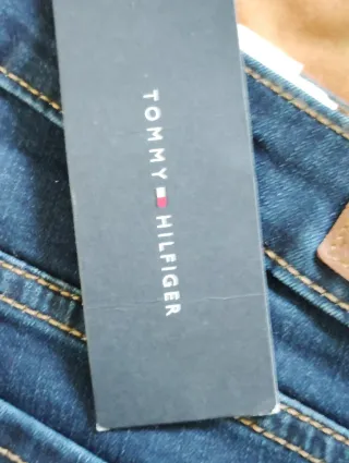 Pantalón Tommy Hilfiger Azul Talla M chica