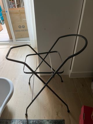Bañera y patas bebé plegable