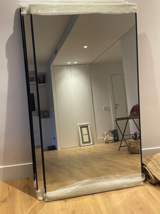 3 espejos Pie Marco Plateado Zara Home