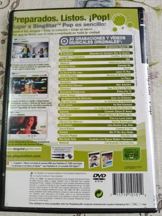 Singstar Pop PS2 (PlayStation 2)