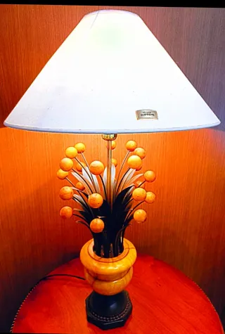 Lampada da Tavolo - Bronzo e Marmo - RANGO