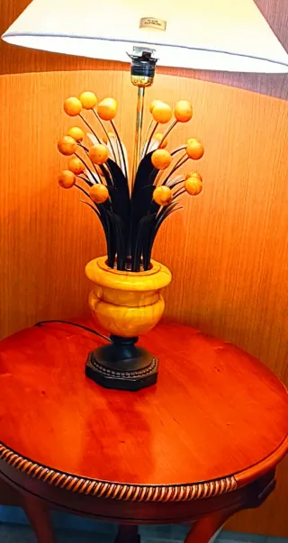 Lampada da Tavolo - Bronzo e Marmo - RANGO