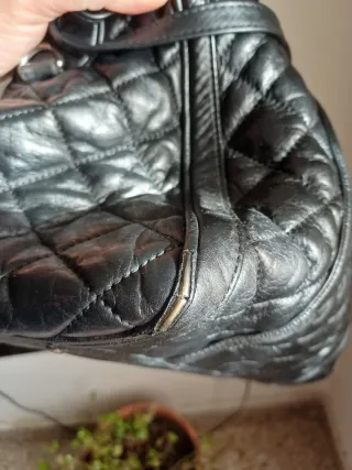 Bolso Bimba y Lola Piel Negro FALTA EL Cierre