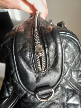 Bolso Bimba y Lola Piel Negro FALTA EL Cierre