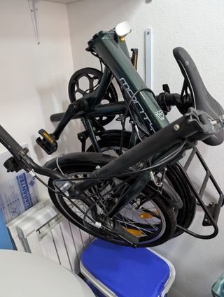 Bicicleta Plegable Monty F1 Verde Oscuro