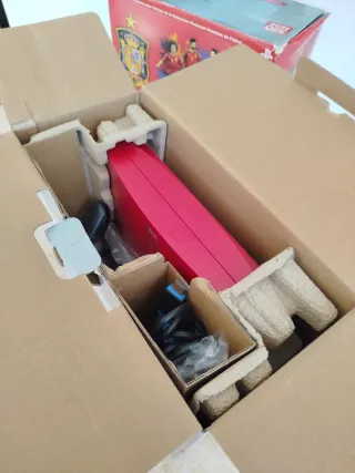 PS3 320gb rojo escarlata edición selección español