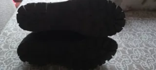 Botines negros talla 36