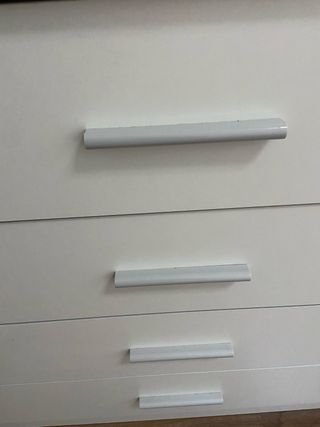 Cómoda cajonera blanca 4 cajones