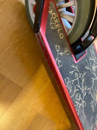 Patinete Oxelo Rojo decathlon patinete