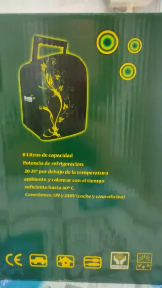 Nevera portátil frío y calor