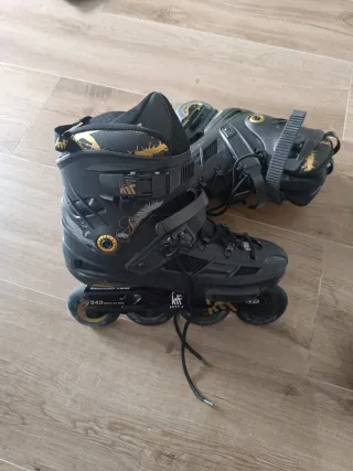 Patines en línea KRF Angel profesionales con prote