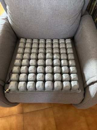 Cojín Antiescaras Negro y Gris