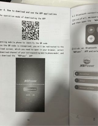 Cargador portátil coche eléctrico NB Power wifi