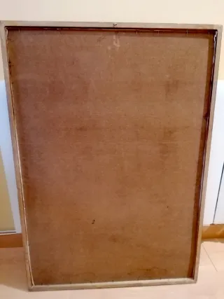 Antiguo cuadro mapa Provincia de Palencia