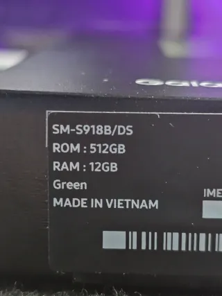 Samsung S23 Ultra 512GB Verde + Capa