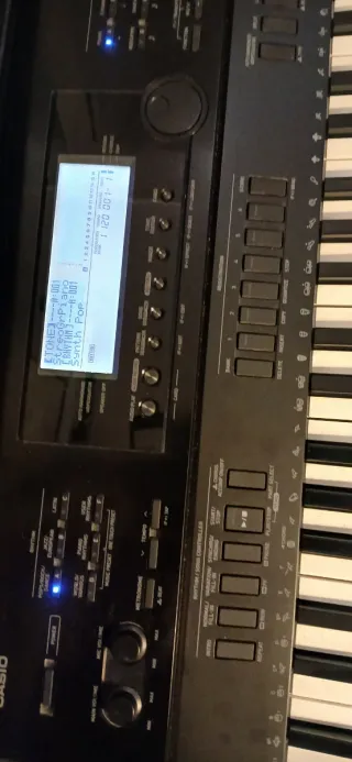 Teclado Casio CTK 7000, Sintetizador y Hammond org