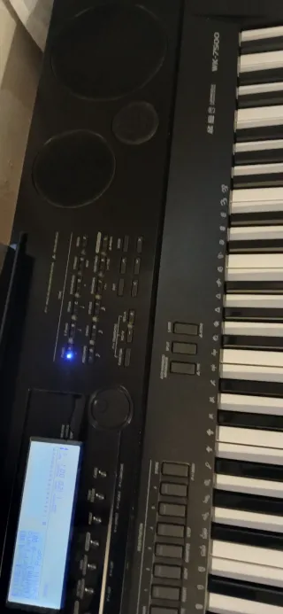 Teclado Casio CTK 7000, Sintetizador y Hammond org