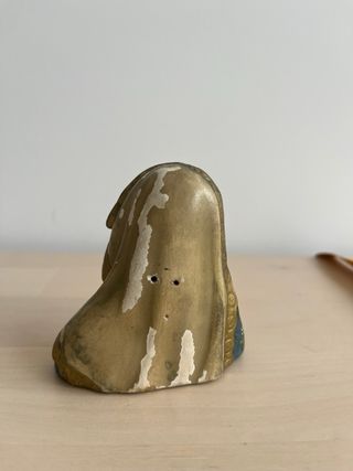 Figura religiosa antigua virgen