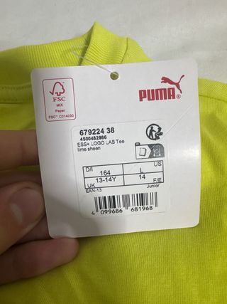 Conjunto Puma Talla L Niño
